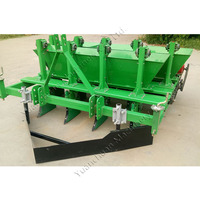 Planteur d'ail à traction à Six rangées, machine de plantation d'ail à quatre roues