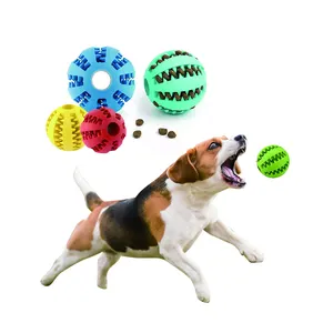 Giocattoli dell'animale domestico delle palle di masticazione del cane amichevole di Eco di vendita calda di prezzi economici