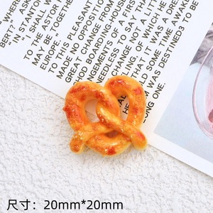 Accessoires en résine 3D Manna Small, forme de <span class=keywords><strong>pain</strong></span> de dessin animé, pour colle à crème, accessoires pour épingles à cheveux, décoratifs - Product Image 3