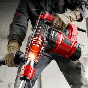 <span class=keywords><strong>Marteau</strong></span> Démolisseur Électrique Léger à Vente Chaude d'Usine, Perforateur à Béton Rotatif, Burineur à Mandrin, Perceuse à Percussion - Product Image 3