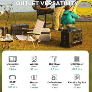 Batería Lifepo4 de 5kw, UPS, Estación de Energía Portátil, 5000w, Venta al por Mayor, Mejores Precios de Generadores Solares - Product Image 3