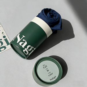 Custom Logo Recyclable Biodegradable Kraft Round Cylinder Paper Tube With Vanishing Finish For Underwear <strong>Socks</strong> T-Shirt <strong>Packaging</strong> - Product Image 4
