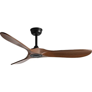<b>Ceiling</b> <b>Fan</b> Wood Blade DC Motor <b>Remote</b> <b>Control</b> Quiet Design For Living Room Dining Room - Product Image 3