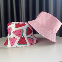 Topi Matahari Anak |   Pakaian Luar Ruangan Musim Panas |   Topi Pelindung Matahari Ringan Berpinggiran Lebar |   Cetakan Kartun Hewan Lucu |   Topi Bucket Unisex