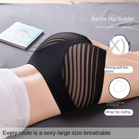 Culottes triangulaires pour femmes SMOOTH, taille plus, en dentelle, sans couture, taille mi-haute, respirantes, avec découpe, avec entrejambe en coton