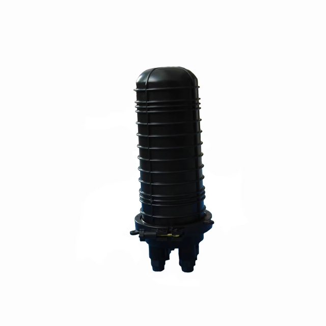 FTTH 4 Cable Ports ABS Plastic Optical Distribution Point Mechanical Sealing Fiber Access Terminal Box 120 Fibers 5 Trays DC 12V
