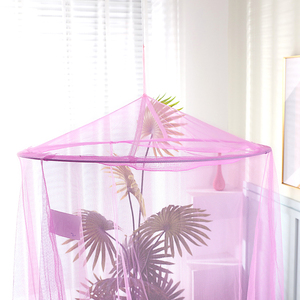 Lưới chống muỗi hình nón tròn màu hồng 100% Polyester - Product Image 4