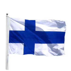 Bandera Nacional de Irlanda del Norte de Poliéster Hilado Ecológico Impermeable de 90x150cm con Asta de Aluminio - Product Image 4