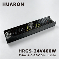 Controlador HRGS-400-24 0-10V de Bajo MOQ, Anti-Silbido, Entrega Rápida, para Tiras de Luz LED