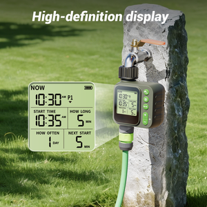 Commutateur RF 4 zones, vanne numérique Aqualin pour jardin, <span class=keywords><strong>pompe</strong></span> intelligente électrique pour bouteille <span class=keywords><strong>d</strong></span>'<span class=keywords><strong>arrosage</strong></span>, prises Tuya, minuteries, minuterie <span class=keywords><strong>d</strong></span>'<span class=keywords><strong>arrosage</strong></span> Zigbee - Product Image 2