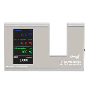 Shgc Window Tint Meter Linshang LS182 Met Uv Ir Afwijzing Rate Zichtbaar Lichtdoorlatendheid Solar Warmte Gain Coëfficiënt