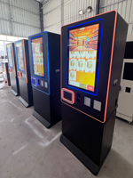 Distributeur automatique personnalisable pour cartes à collectionner, cartes sportives, boîtes mystères, avec écran tactile et paiement sans espèces (monnaie, QR code) pour magasins