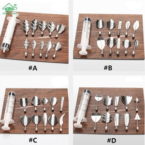 Homesun 3D Gelatin Jelly Art Pudding Flowers Cake Decorating Tools Needle Tools Stainless Steel Nozzle <strong>Syringe</strong> Kit - Product Image 2