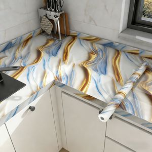 Lámina <span class=keywords><strong>de</strong></span> <span class=keywords><strong>Vinilo</strong></span> Autoadhesiva Impermeable y Antideslizante, Moderna, Brillante, Geométrica 3D, <span class=keywords><strong>para</strong></span> <span class=keywords><strong>Cocina</strong></span> Comercial, Hogar e Interiores - Product Image 2