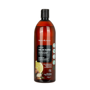 Gel douche Thader Pharma Nature 1000 ml avec huile d'argan, de noix de coco et de macadamia - Product Image 1