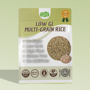 <span class=keywords><strong>Riz</strong></span> de Konjac Séché à Faible IG, Prêt à Consommer, Aliment Halal, Riche en Fibres, Riche en Protéines, Aliment Diététique pour le Contrôle du Sucre - Product Image 1