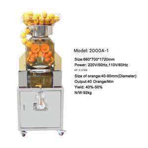 Presse-agrumes automatique pour les marchés biologiques afin de mettre en valeur les ingrédients naturels et de renforcer la confiance en la marque - Product Image 6