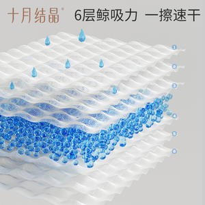 Toalla de Baño de Gasa para Bebé, 95x95 cm, Estampado Animal, Algodón Puro, Secado Rápido, Rectangular, para Uso Doméstico - Product Image 3