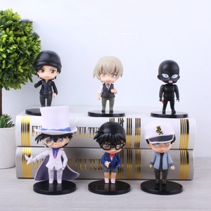 Figurine d'action en PVC de bonne qualité, modèle de dessin animé <span class=keywords><strong>Detective</strong></span> <span class=keywords><strong>Conan</strong></span>, jouet pour la décoration de gâteaux avec accessoires d'anime - Product Image 4