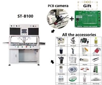 Machine de collage COF Silman ST-B100 PLC avec garantie d'un an pour la réparation des panneaux d'écran LED LCD TV