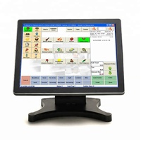 Système de point de vente tactile OSCAN-1500 2026 avec écran client, WiFi, système d'exploitation Linux/Windows pour supermarché