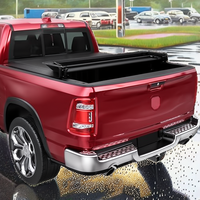 Bâche de benne souple pliable et imperméable pour Dodge Ram 1500 Fleetside 6.4FT 76 pouces (2002-2024, 2025)
