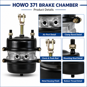 Nouvelle chambre de frein à air OEM standard pour camion HOWO 371 pour remplacement du système de freinage poids lourd - Product Image 5