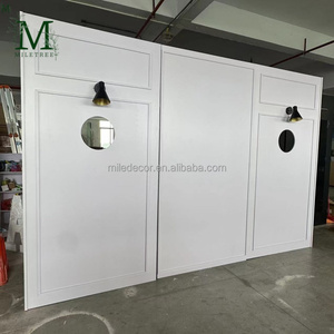 Nouvel Arrivage : Panneau de bienvenue et plan de table de mariage en PVC, avec motif Cloche et verre, pour événements et fêtes <span class=keywords><strong>d</strong></span>'anniversaire - Product Image 5