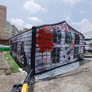 <span class=keywords><strong>2023</strong></span> Halloween Design Offre Spéciale le labyrinthe de <span class=keywords><strong>maison</strong></span> <span class=keywords><strong>hantée</strong></span> gonflable extérieur avec une impression horrible pour les enfants et les adultes - Product Image 2