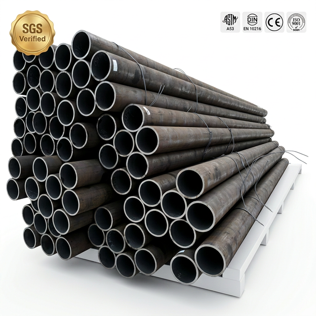 Hot Rolled ASTM A333 Gr.6 Seamless Carbon Steel Pipe for Low Temperature Service and Cryogenic Pipeline Seamless Steel Pipe
