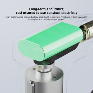 Promoção: Nova Pistola de Massagem Elétrica Sem Fio com 4 Cabeças de Massagem, Bateria de 2000mAh, Velocidade de 3200rpm e Controle de Temporização - Massageador de Fáscia Potente - Product Image 5