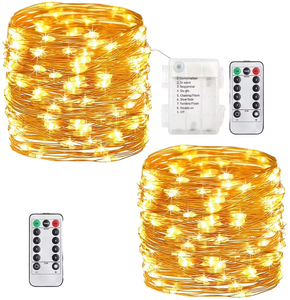 Guirlandes lumineuses LED personnalisées en gros pour centres commerciaux - Décoration - Classement IP65 - Télécommande - Options 50/100 LED - Product Image 1