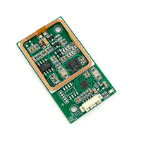 Módulo Lector de Tarjetas RFID/ICID de Doble Frecuencia (13.56MHz/125kHz) 7941D con Puertos UART y Wiegand, Placa de Desarrollo DC 5V, Nuevo