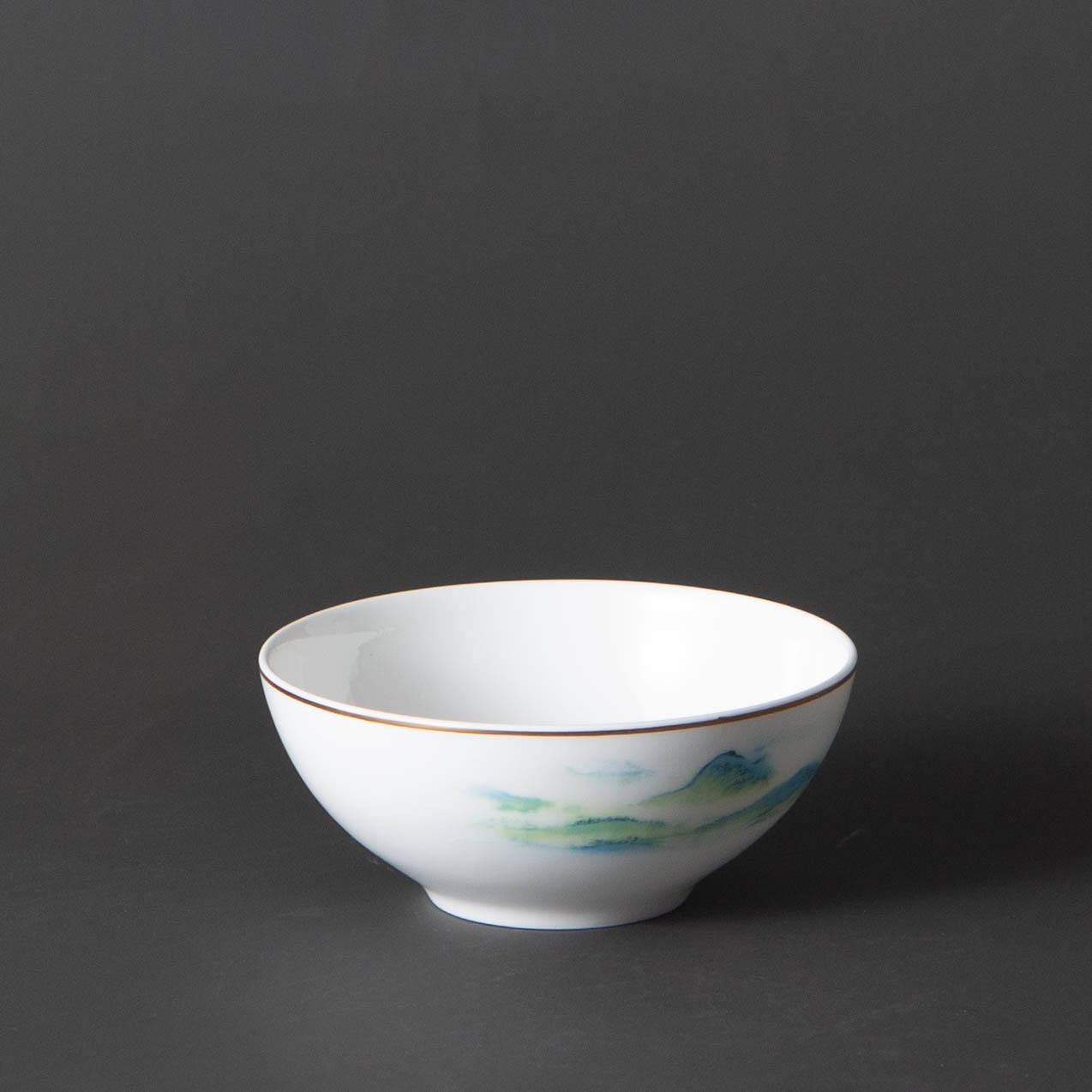 4.5-inch Nine-dragon bowl