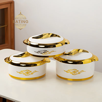 Ensemble Chauffe-Plats Isotherme Grande Capacité pour Restauration 3 Pièces 1.5L 2L 2.5L