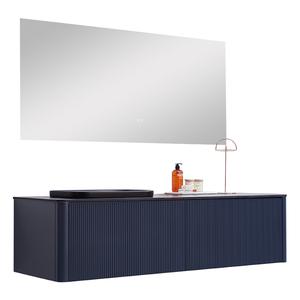 Luxury Furniture Wall Hanging Bathroom Storage Cabinet Waterproof Wash Basin Vanity Mirror Cabinets And Sink