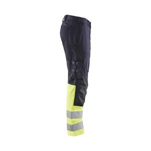BLAKLADER - 178715128933C50 Pantalones inherentes multinorm elásticos Azul marino/amarillo-EAN 7330509805176 ROPA DE TRABAJO RESISTENTE A LLAMAS - Product Image 4