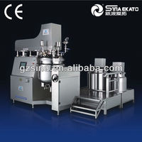 Homogeneizador Emulsionador al Vacío SME-D 100L con Elevación Hidráulica, SUS316L, para Producción en Masa de Cosméticos y Cuidado Corporal