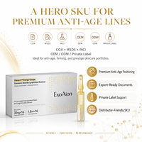 Ampoule aux exosomes de ginseng 10B particules – Sérum anti-âge pour le renouvellement cutané, l'élasticité et le soin des rides – OEM/ODM