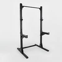 Rack de musculation multifonctionnel commercial pour squats et tractions, support réglable pour barre d'haltères, banc de musculation à domicile, équipement de fitness pour l'entraînement de force