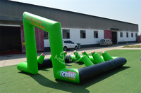 Offre Spéciale jeux de Sport gonflables IPS arène Interactive gonflable centre de jeu gonflable bataille légère avec arène de système de jeu