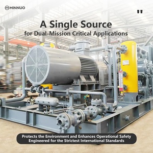 Compressore d'aria affidabile per il sistema generatore di azoto-fonte completa per la produzione di Gas N2 in loco - Product Image 3