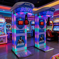 Machine de jeu de boxe électronique ultime à monnayeur pour salles d'arcade, vente en gros d'usine