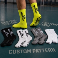 Nuevos calcetines de fútbol antideslizantes para hombre, calcetines deportivos gruesos, transpirables y suaves de alta calidad, calcetines para correr, ciclismo, senderismo, calcetines de fútbol para mujer