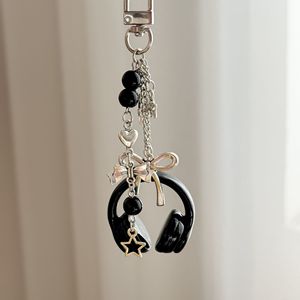 Mengda Ins Style Music <strong>Headphone</strong> Bag Keychain, Male and Female Backpack Hanging Ornament Hanging Piece - Product Image 5