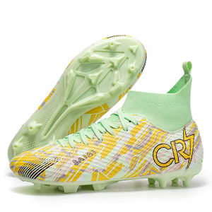 Zapatos de Fútbol Antideslizantes al por Mayor, Zapatos Deportivos de Fútbol de Caña Alta para Jóvenes, Zapatos de Fútbol para Exteriores para Hombres y Mujeres - Product Image 5