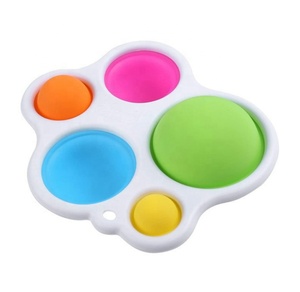 Portachiavi Antistress Simple Dimple in ABS per Bambini e Adulti, Aiuto per l'Ansia e Supporto per l'<span class=keywords><strong>Autismo</strong></span>, Giocattolo Educativo Mini per Mani, da 2 a 4 Anni - Product Image 2