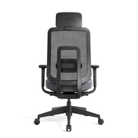 Silla de Oficina Moderna de Malla, Ergonómica, con Altura Ajustable, Reposabrazos y Reposacabezas, Disponible en Colores Personalizados
