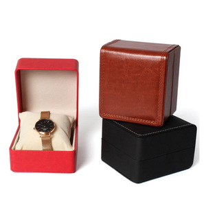 Wholesale High Quality Leather <strong>Watch</strong> <strong>Box</strong> <strong>Watch</strong> Packaging Storage Gift Case - Product Image 5