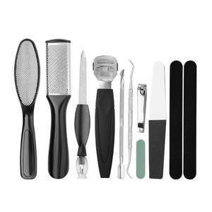High Quality Stainless Steel Foot Set Foot Files Quality Choice Fancy Pedicure Kits Finger <b>Nail</b> Foot <b>Tool</b> Use For Dead Skin - Product Image 1